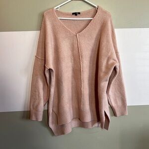 Light Pink Tunic Sweater papermoon